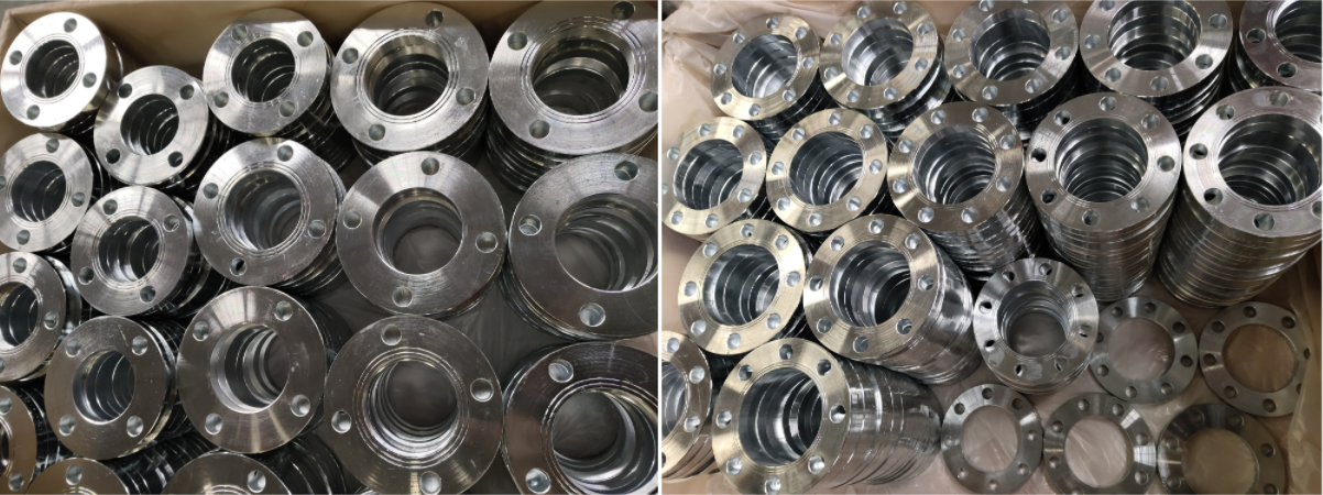 1800pcs Galvanized En1092 Forged Type 01A Pn10 Plate Pipe Flensa selesai!